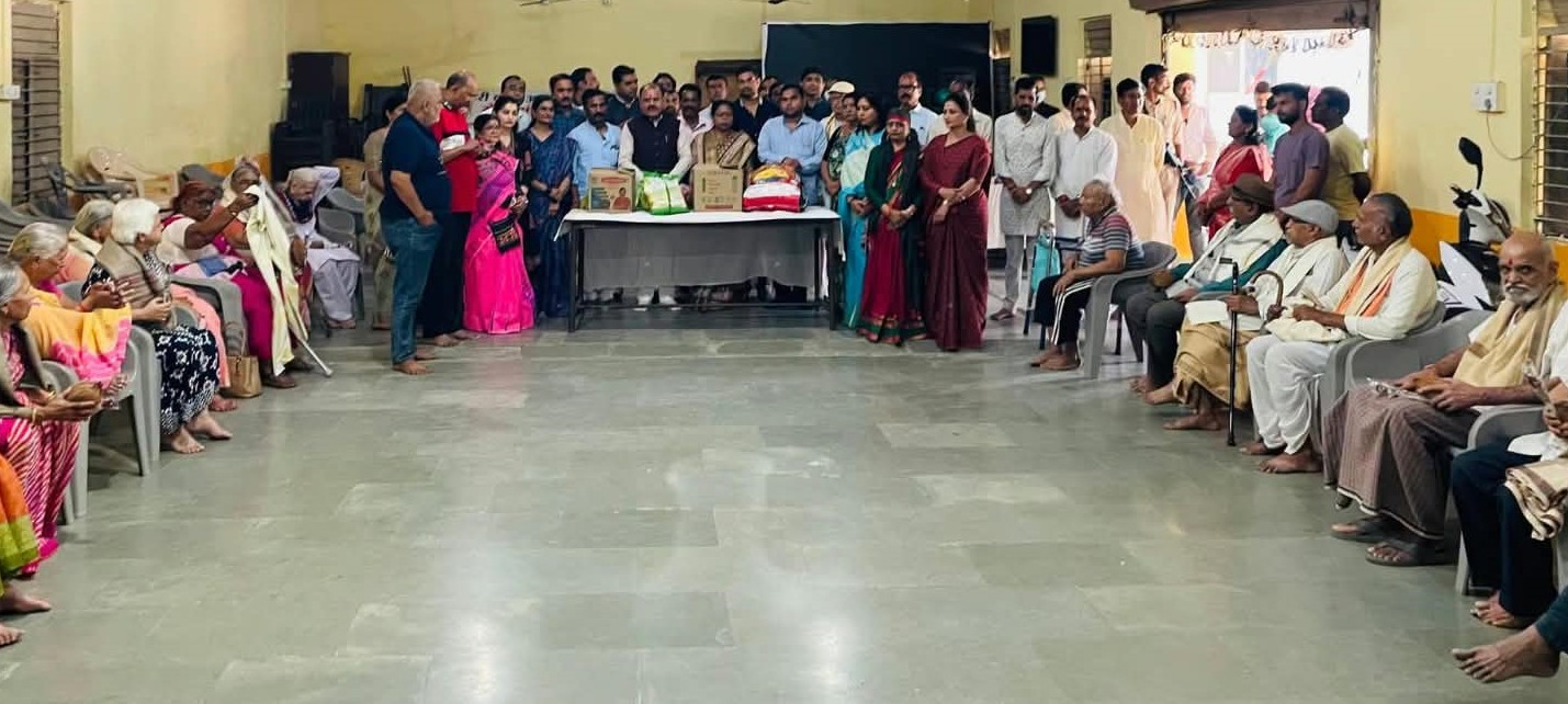 Health camp, meals organised for elderly under Seva Sankalp campaign