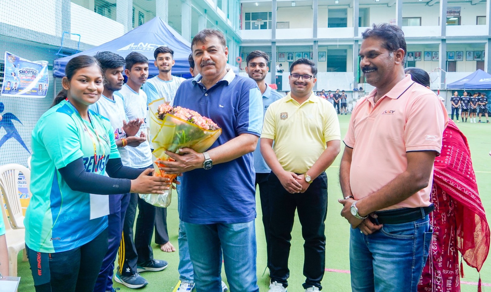 Rajasthan, Delhi win titles as national shootball championship concludes at LNCT