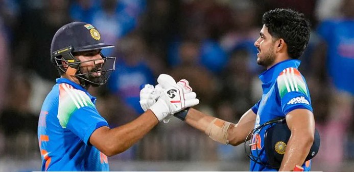 India record biggest ODI chase as Gill hits double century