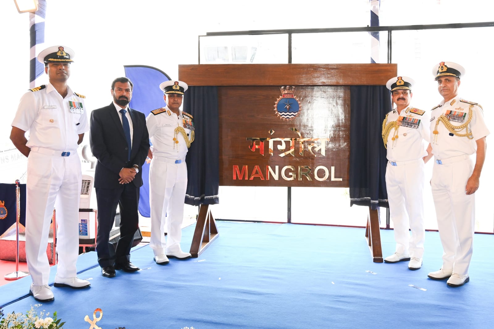 INS Mangrol Joins Navy for Coastal Anti-Submarine Operations