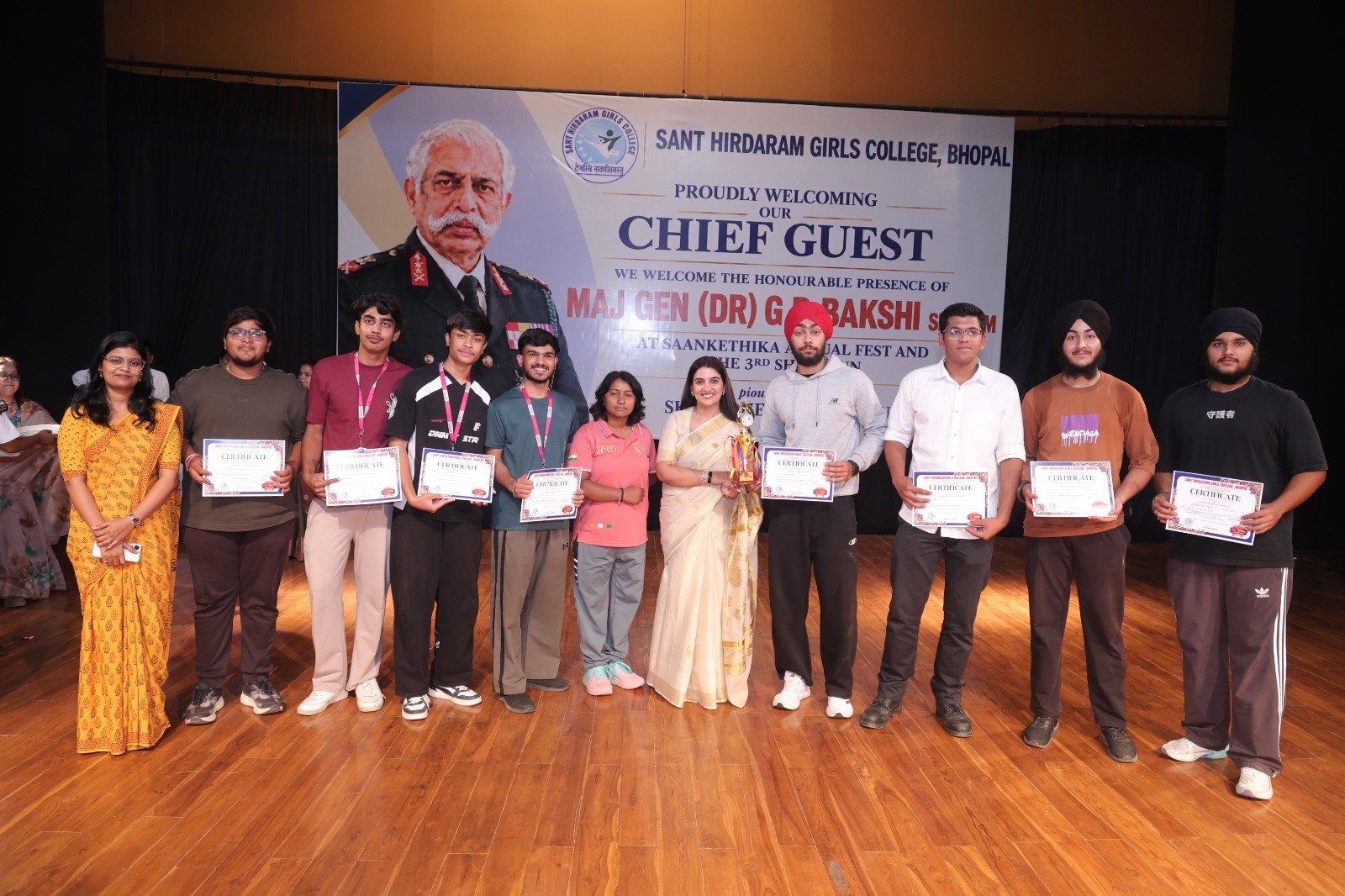 Sanketika and MUN inaugurated at Sant Hirdaram Girls College, Bhopal Sanketika and MUN inaugurated at Sant Hirdaram Girls College, Bhopal
