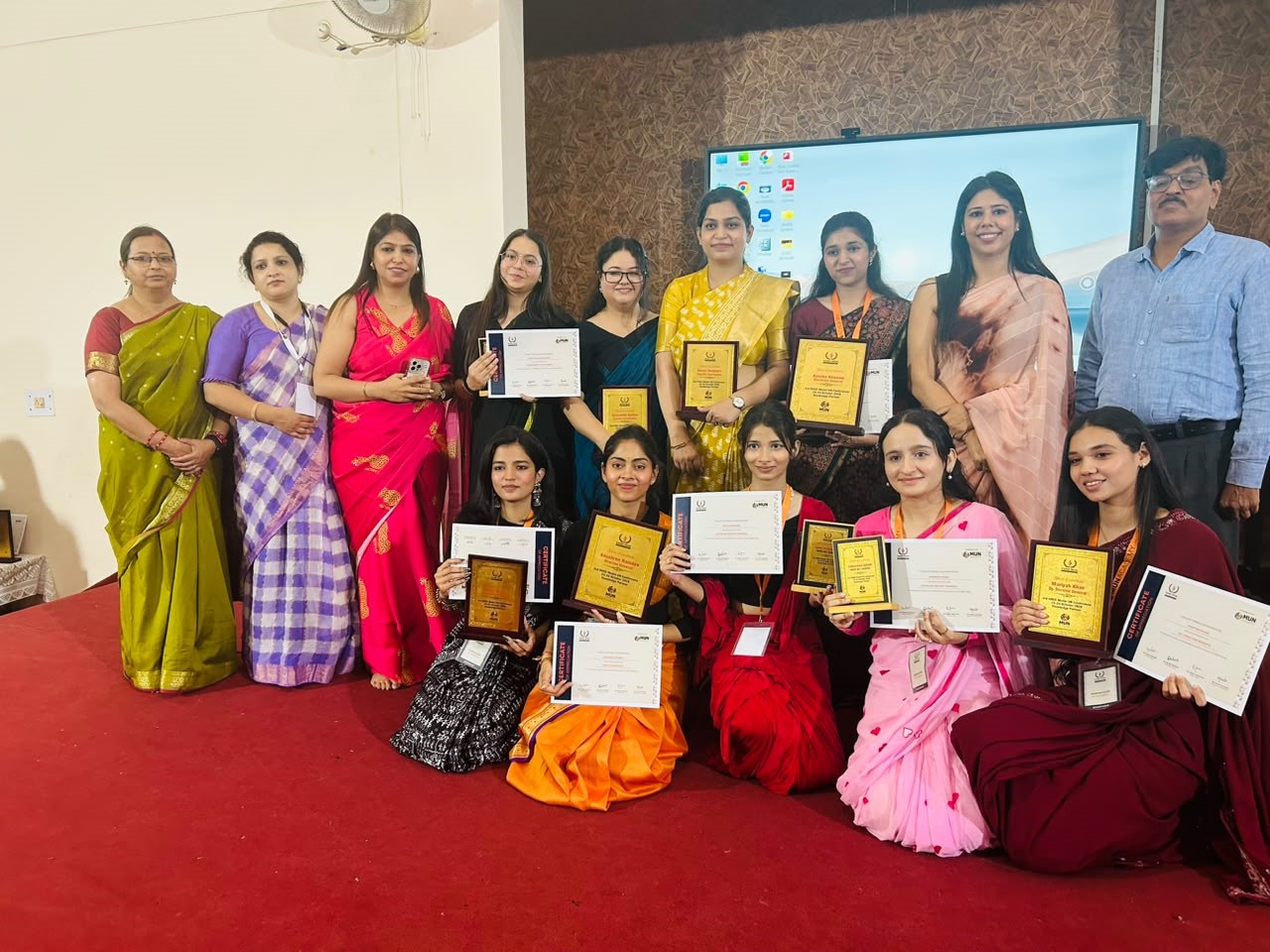SHGC Model United Nations concludes grandly at Sant Hirdaram Girls College