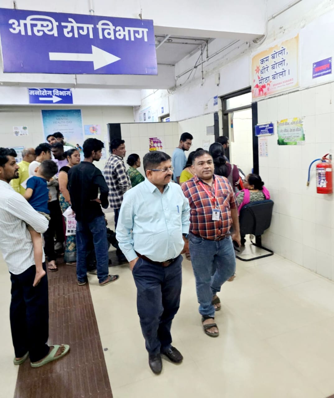 CMHO inspects hospital preparedness for Diwali medical emergencies in Bhopal