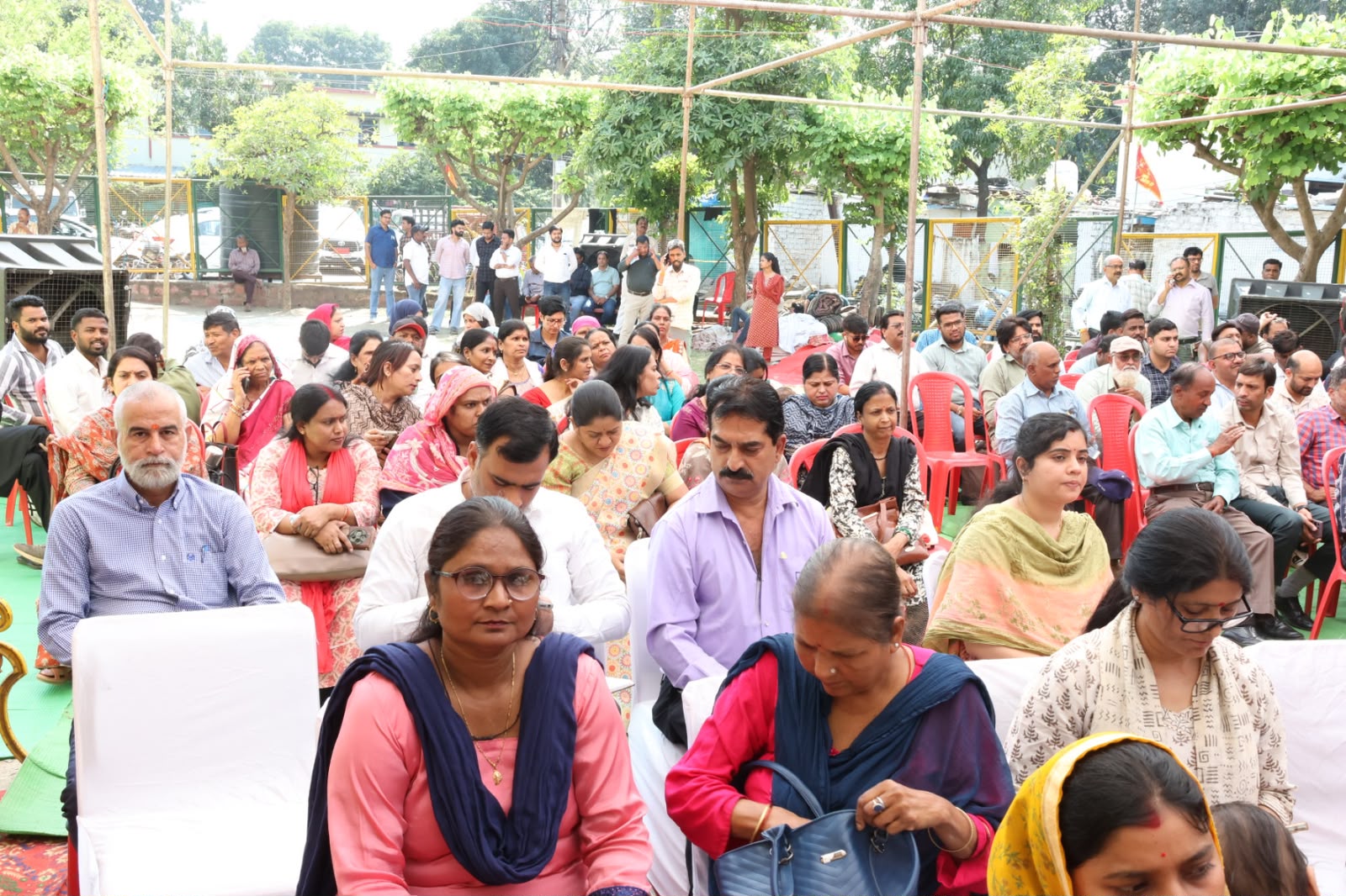 Welfare camp in Ward 48 brings benefits to local beneficiaries