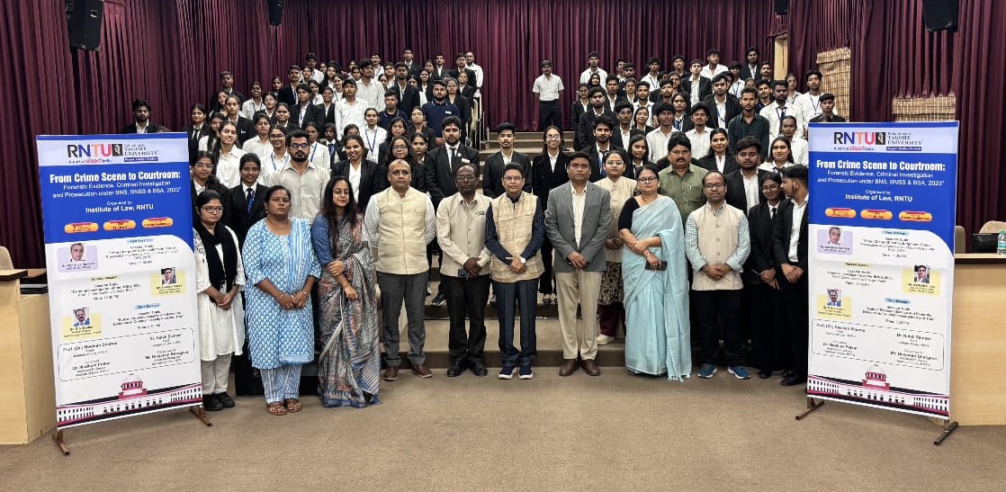 RNTU hosts expert session on forensic evidence and criminal justice RNTU hosts expert session on forensic evidence and criminal justice