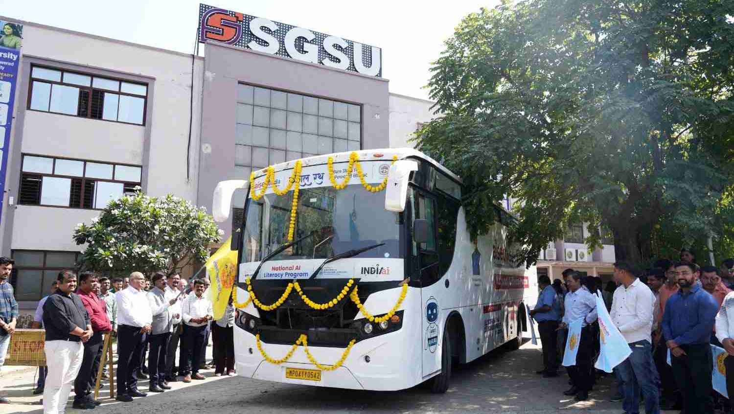 Skill Development Yatra flagged off from Scope Global Skills University