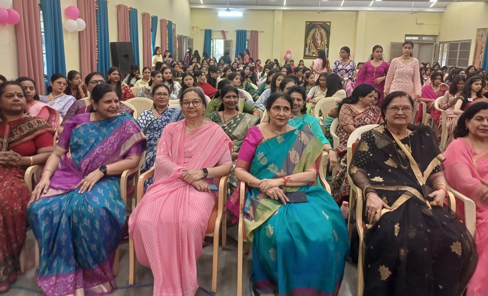 Sri Sathya Sai Women’s College welcomes new students at freshers’ party