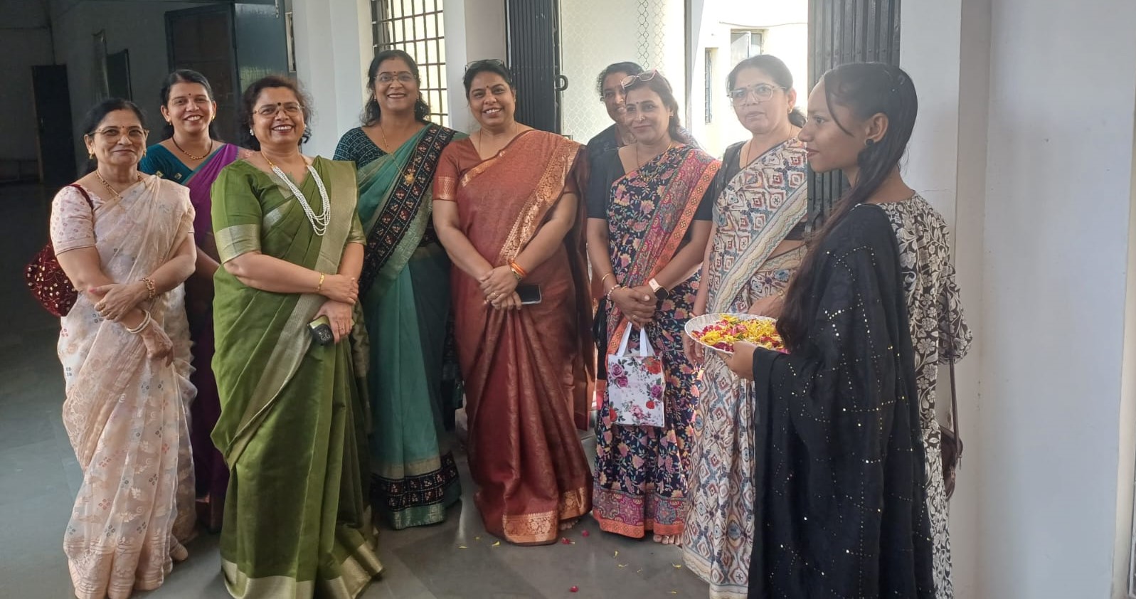 Sri Sathya Sai Women’s College welcomes new students at freshers’ party