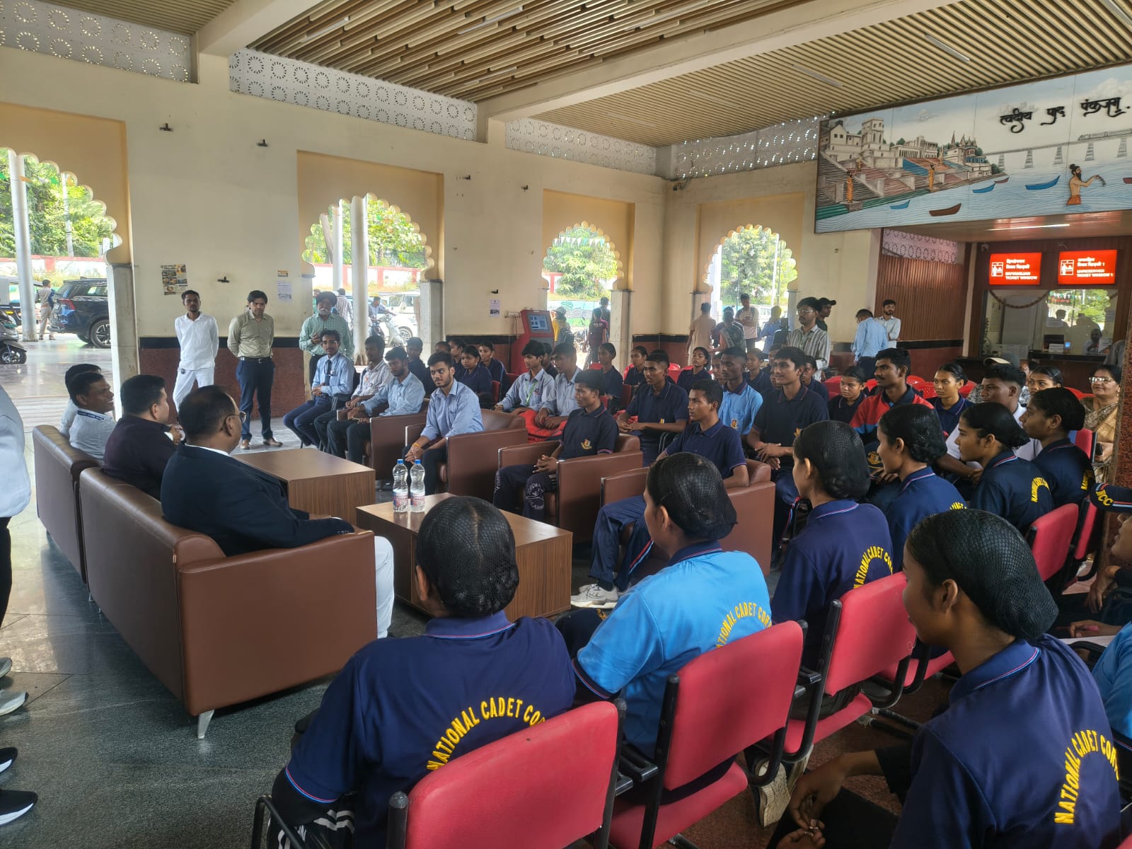 Rail public dialogue held at 71 stations in भोपाल division