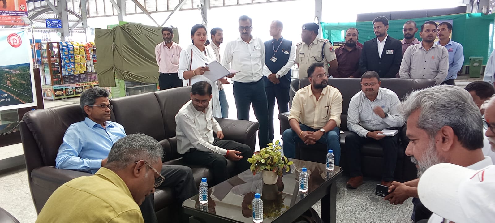 Rail public dialogue held at 71 stations in भोपाल division